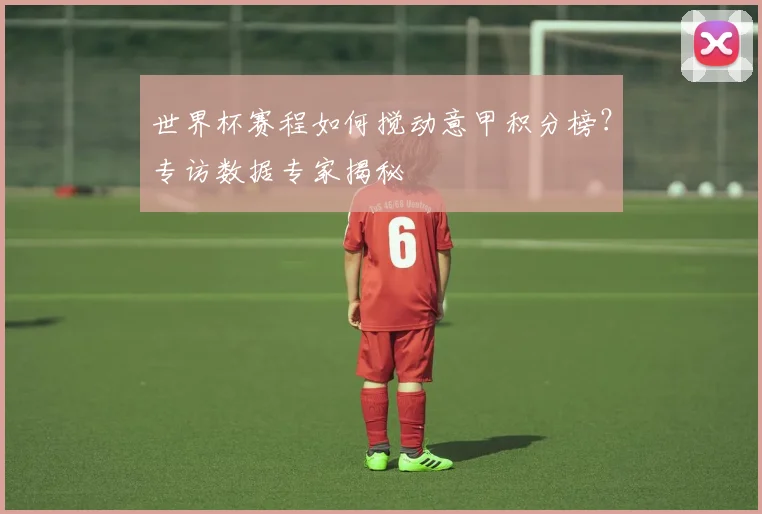 世界杯赛程如何搅动意甲积分榜？专访数据专家揭秘