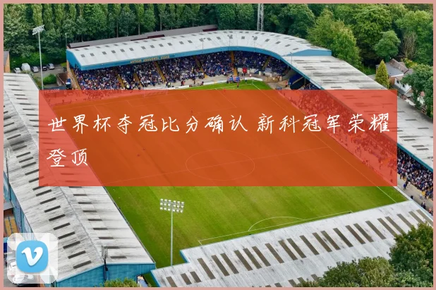 世界杯夺冠比分确认 新科冠军荣耀登顶