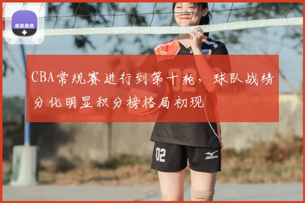 CBA常规赛进行到第十轮，球队战绩分化明显积分榜格局初现